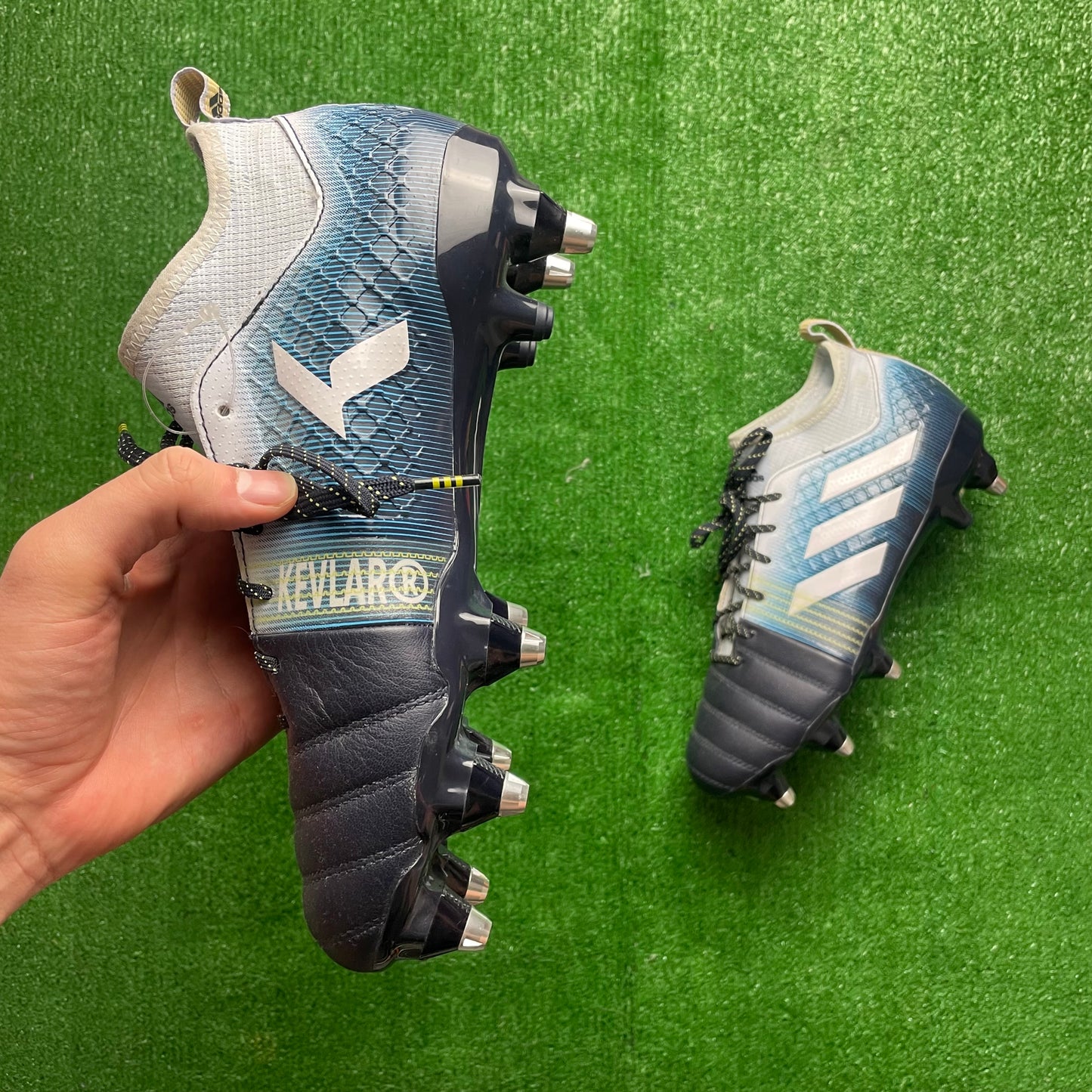 Adidas Kakari x Kevlar SG Rugby Boots (Pre-Loved) - Size UK 7.5