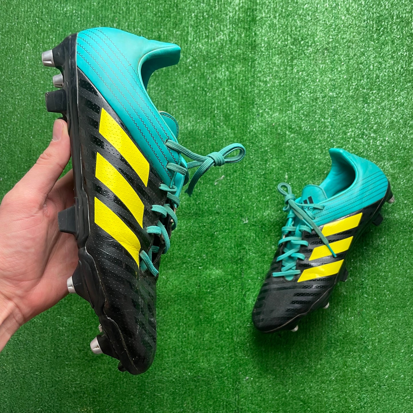 Adidas Malice SG Rugby Boots (Pre-Loved) - Size UK 8.5
