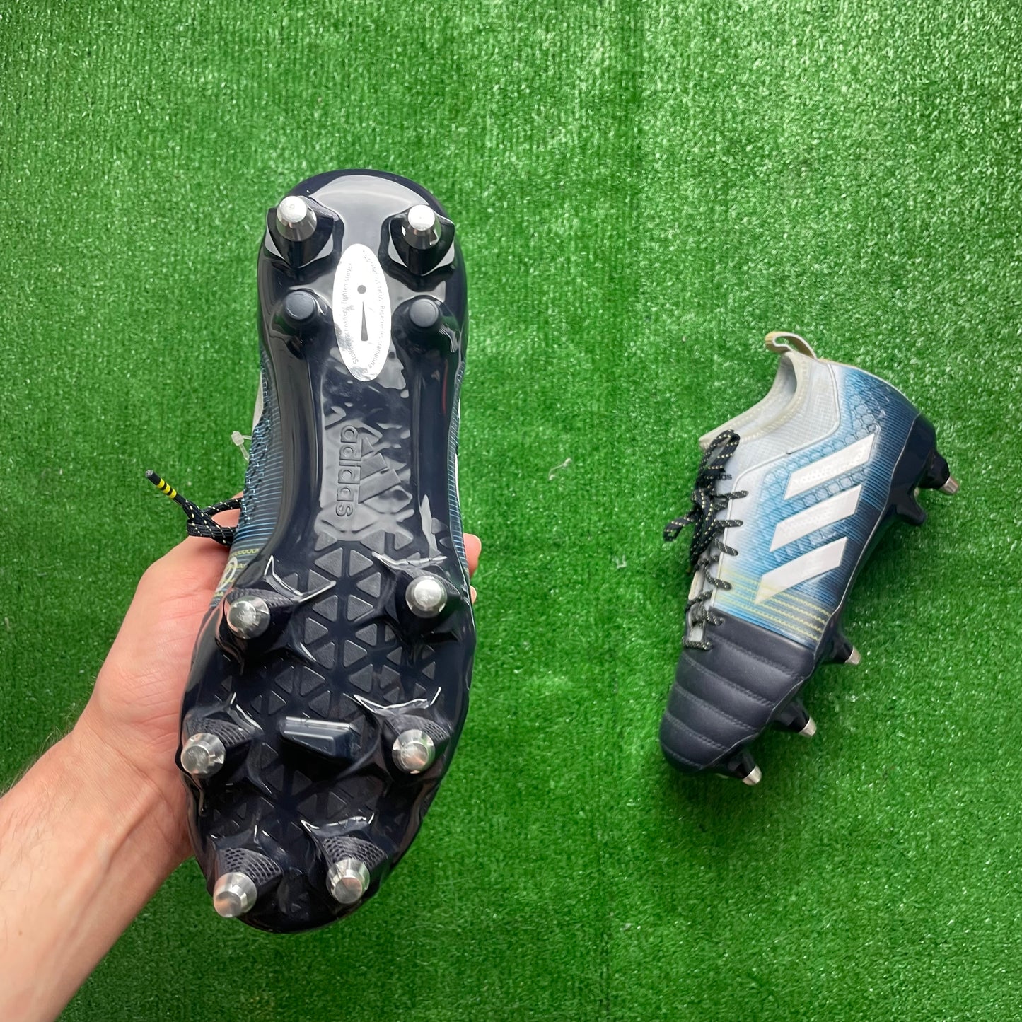 Adidas Kakari x Kevlar SG Rugby Boots (Pre-Loved) - Size UK 7.5