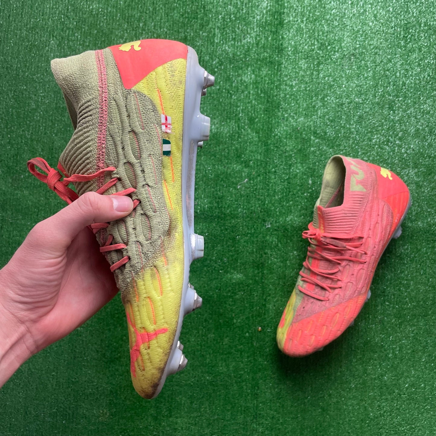 Puma Future 5.1 Netfit OSG SG Football Boots (Pre-Loved) - Size UK 11