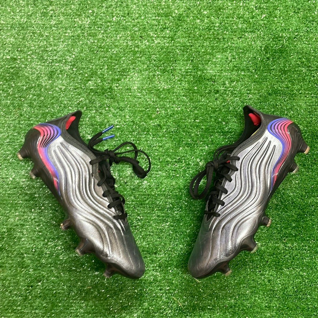 Adidas Copa Sense.1 Core Black/ Dark Grey FG Football Boots (Pre-Loved) - Size UK 7