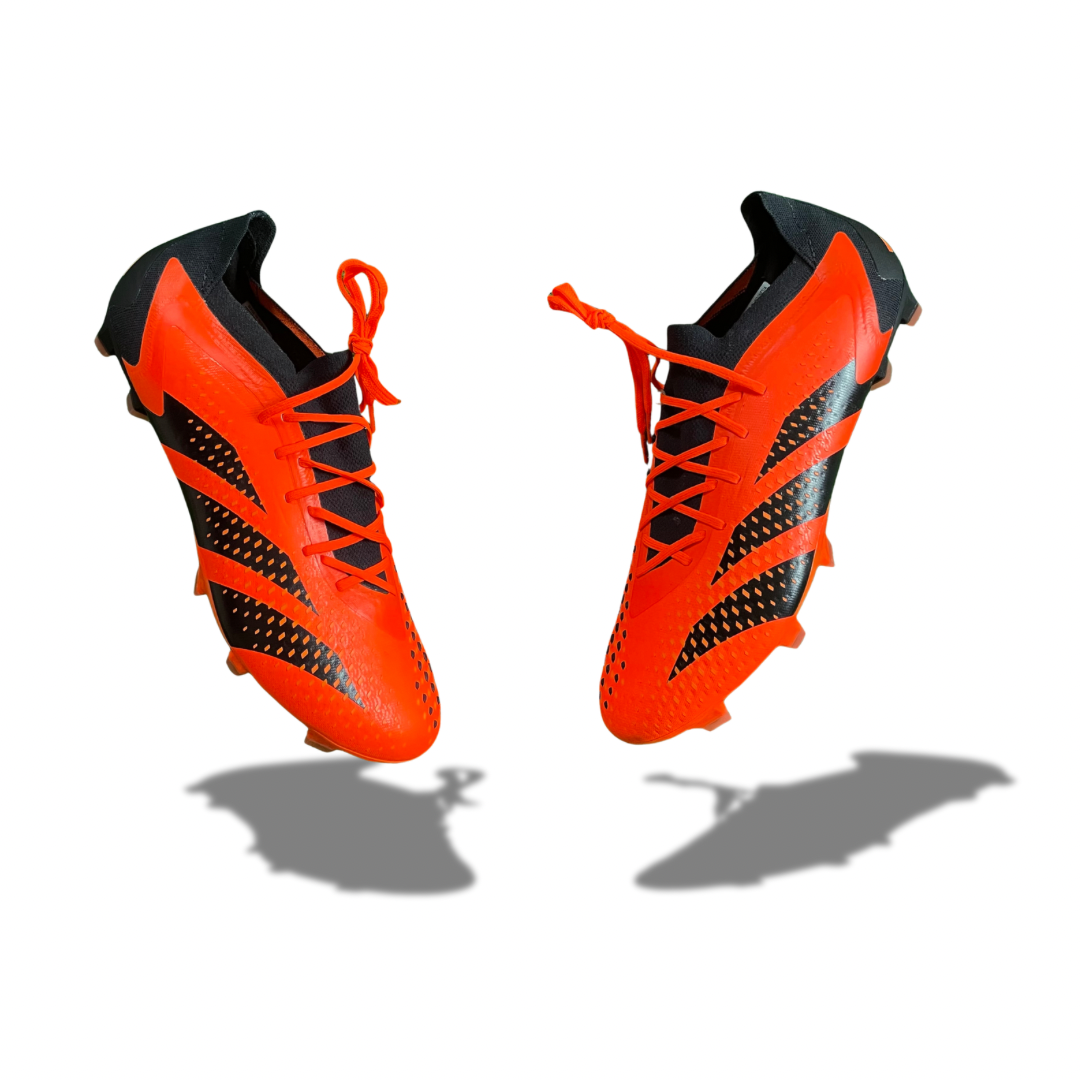 Adidas Predator Accuracy.1 L Orange/Black FG Football Boots (BNWT) - Size UK 12