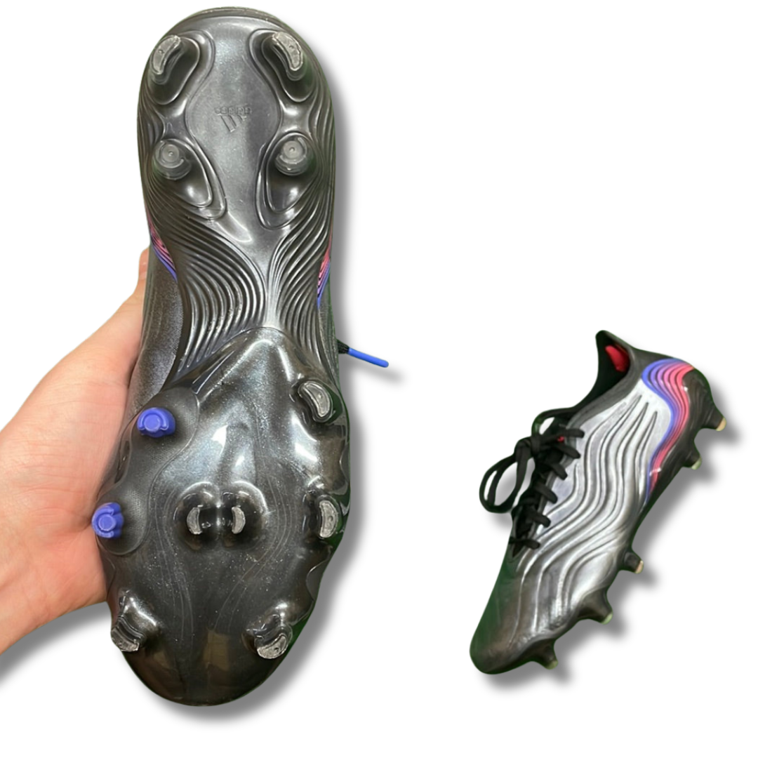 Adidas Copa Sense.1 Core Black/ Dark Grey FG Football Boots (Pre-Loved) - Size UK 7