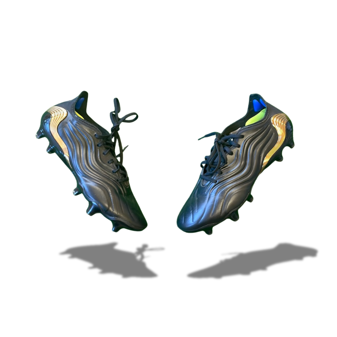 Adidas Copa Sense.1 'Black Gold Metallic' FG Football Boots (Pre-Loved) - Size UK 7