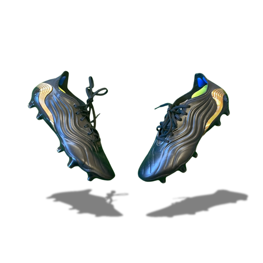 Adidas Copa Sense.1 'Black Gold Metallic' FG Football Boots (Pre-Loved) - Size UK 7