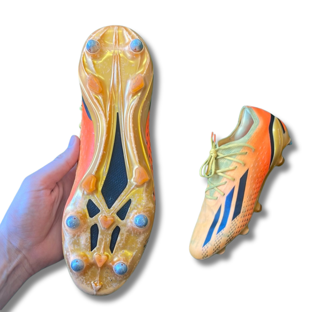 Adidas X Speedportal.1 Orange SG Football Boots (Pre-Loved) - Size UK 10