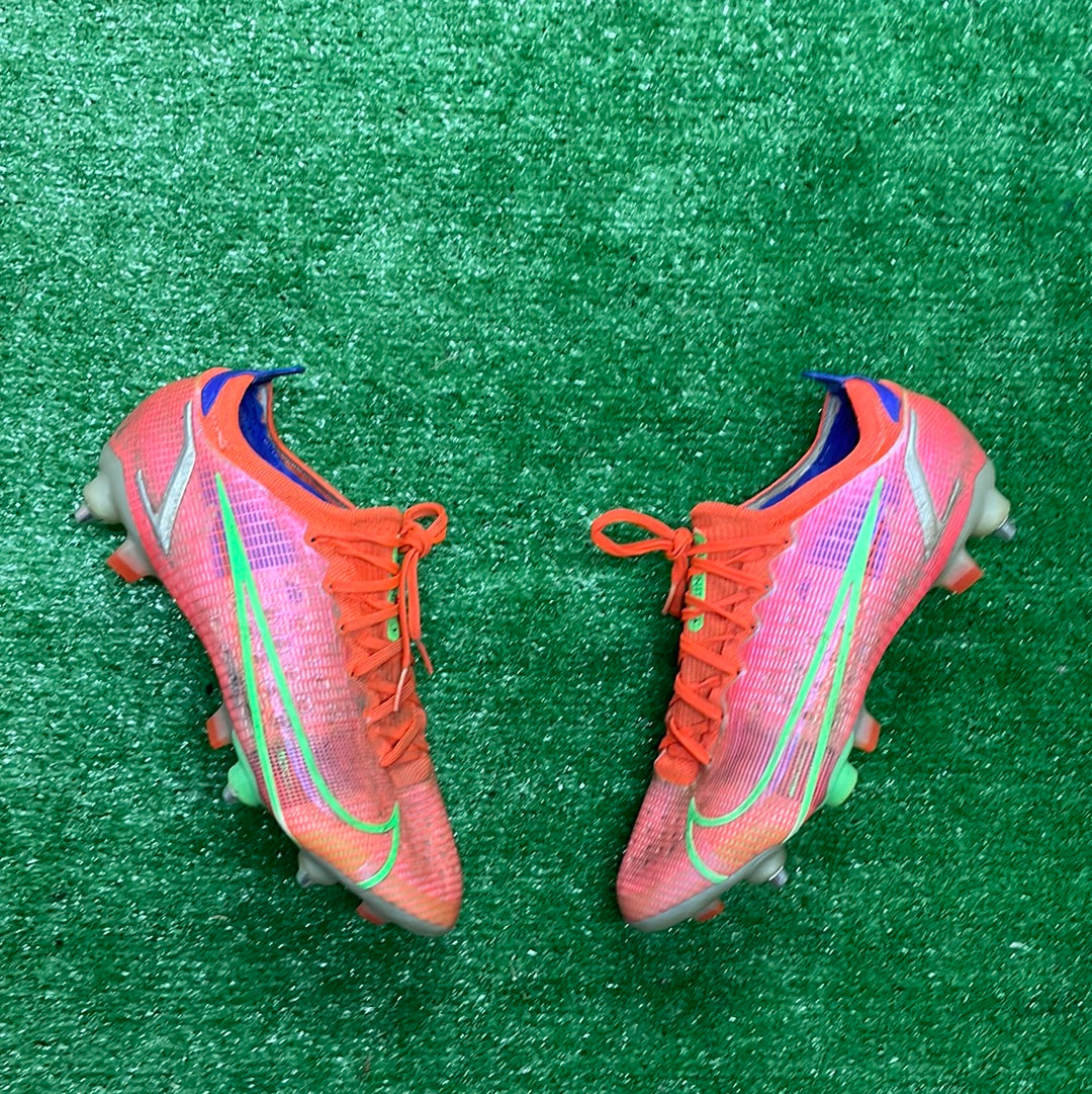 Nike Mercurial Vapor 14 "Bright Crimson" Elite FG Football Boots (Pre-Loved) - Size UK 7.5