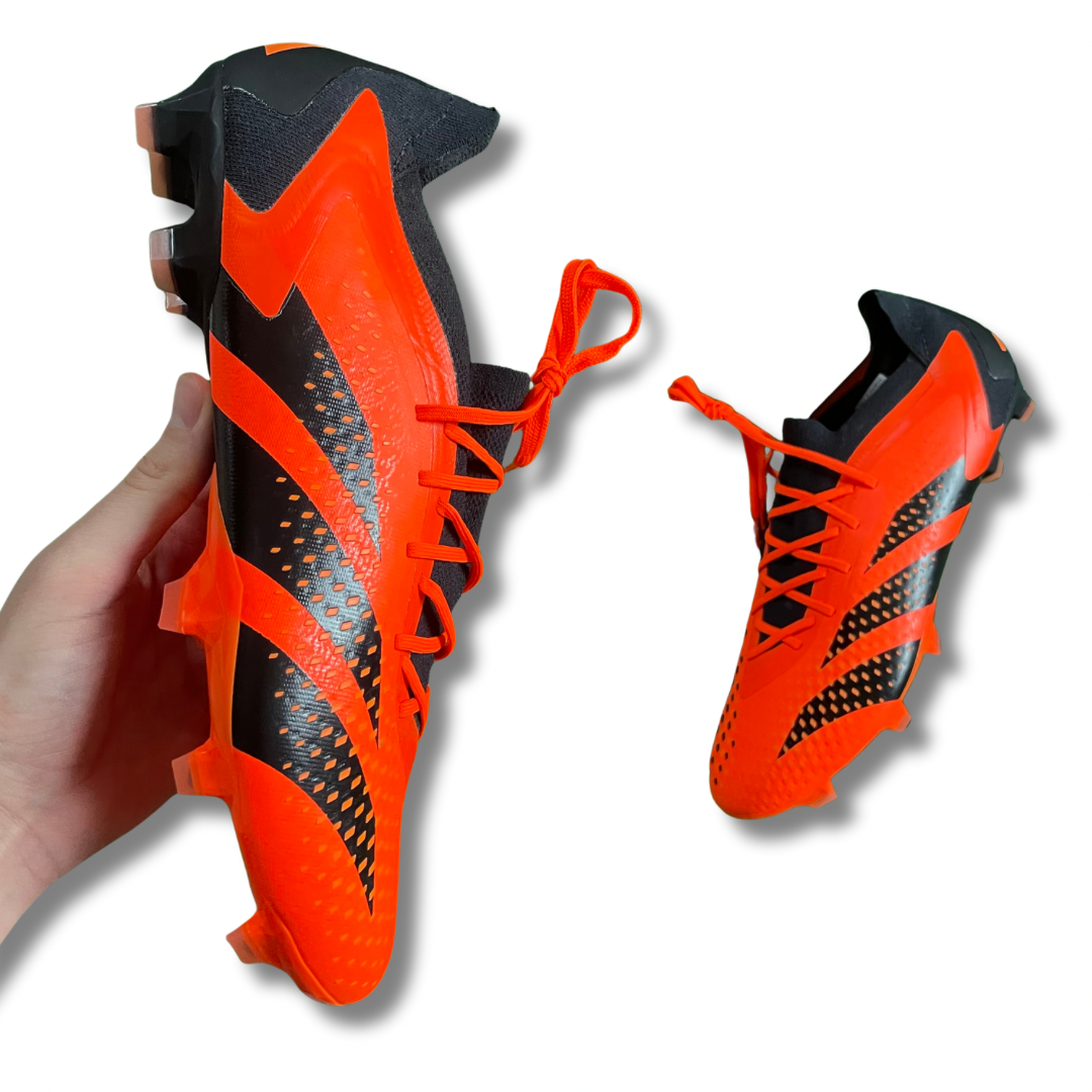 Adidas Predator Accuracy.1 L Orange/Black FG Football Boots (BNWT) - Size UK 12