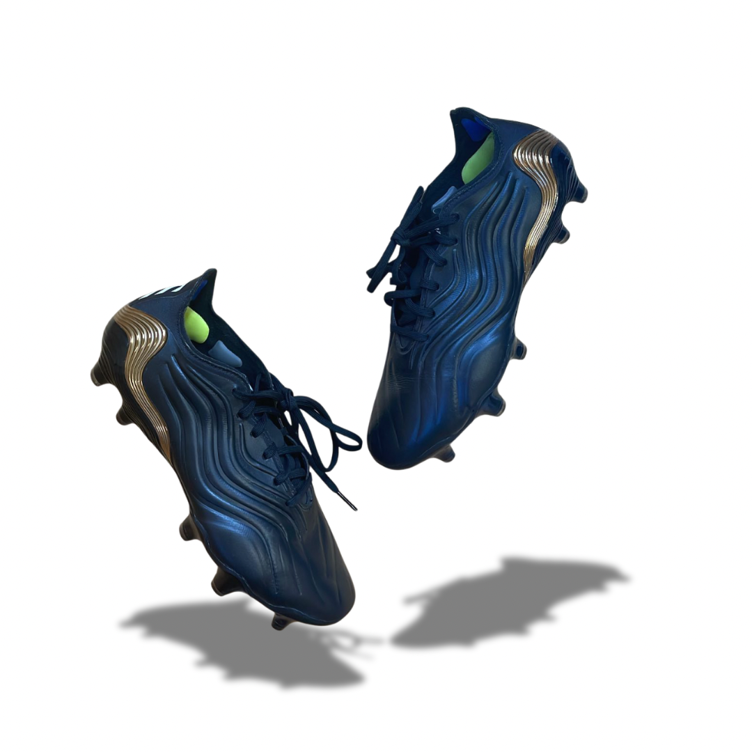 Adidas Copa Sense.1 'Black Gold Metallic' FG Football Boots (Pre-Loved) - Size UK 7