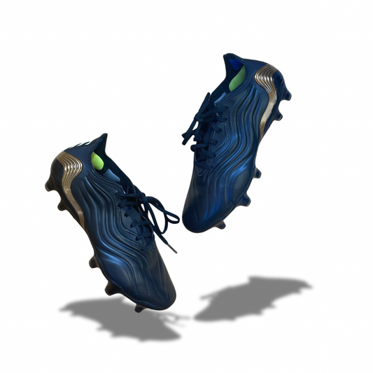 Adidas Copa Sense.1 'Black Gold Metallic' FG Football Boots (Pre-Loved) - Size UK 7