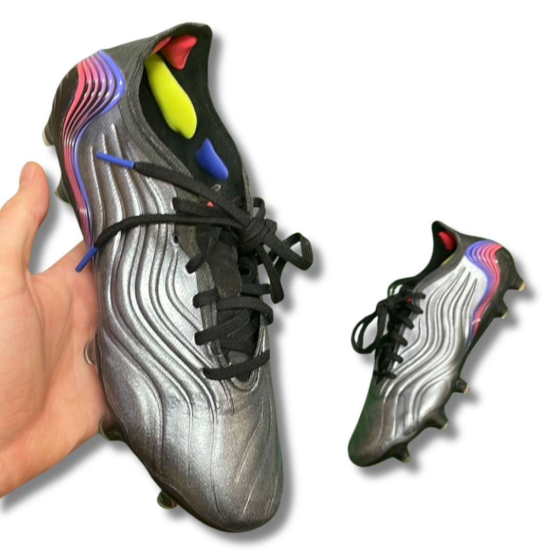 Adidas Copa Sense.1 Core Black/ Dark Grey FG Football Boots (Pre-Loved) - Size UK 7