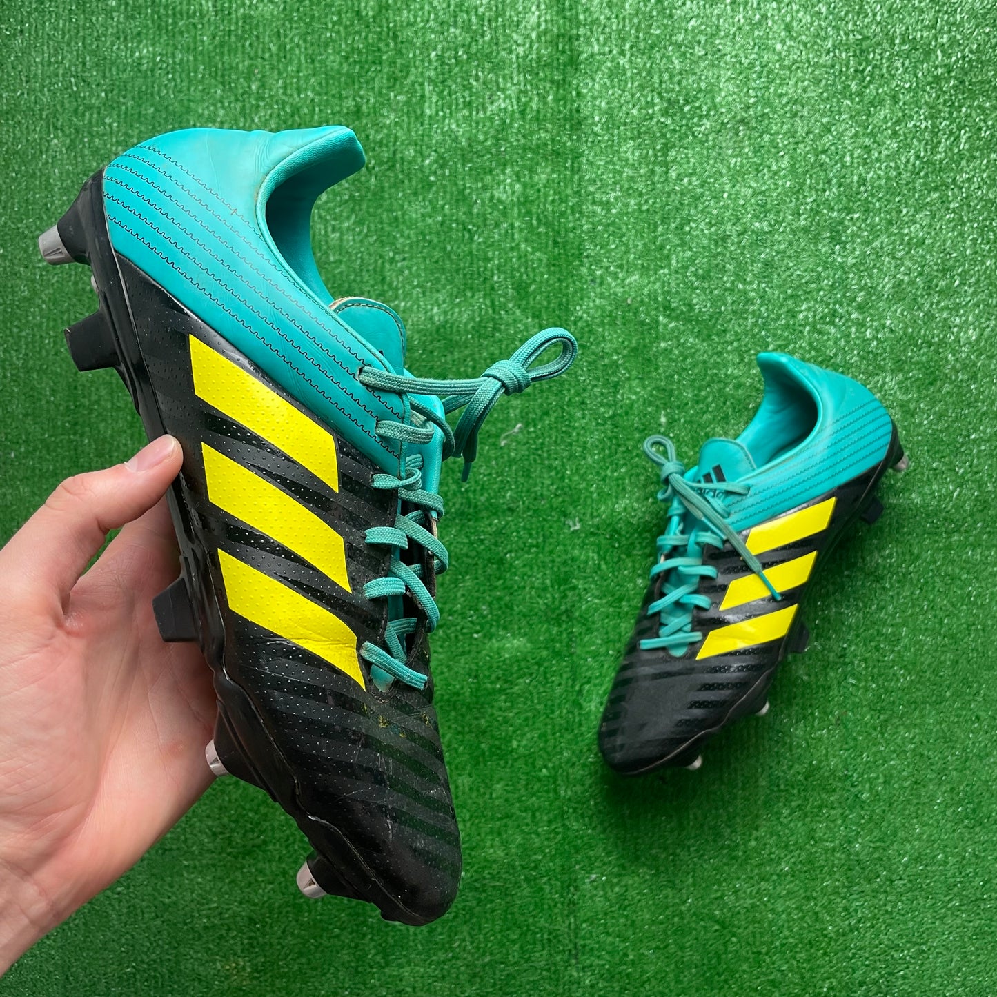 Adidas Malice SG Rugby Boots (Pre-Loved) - Size UK 8.5