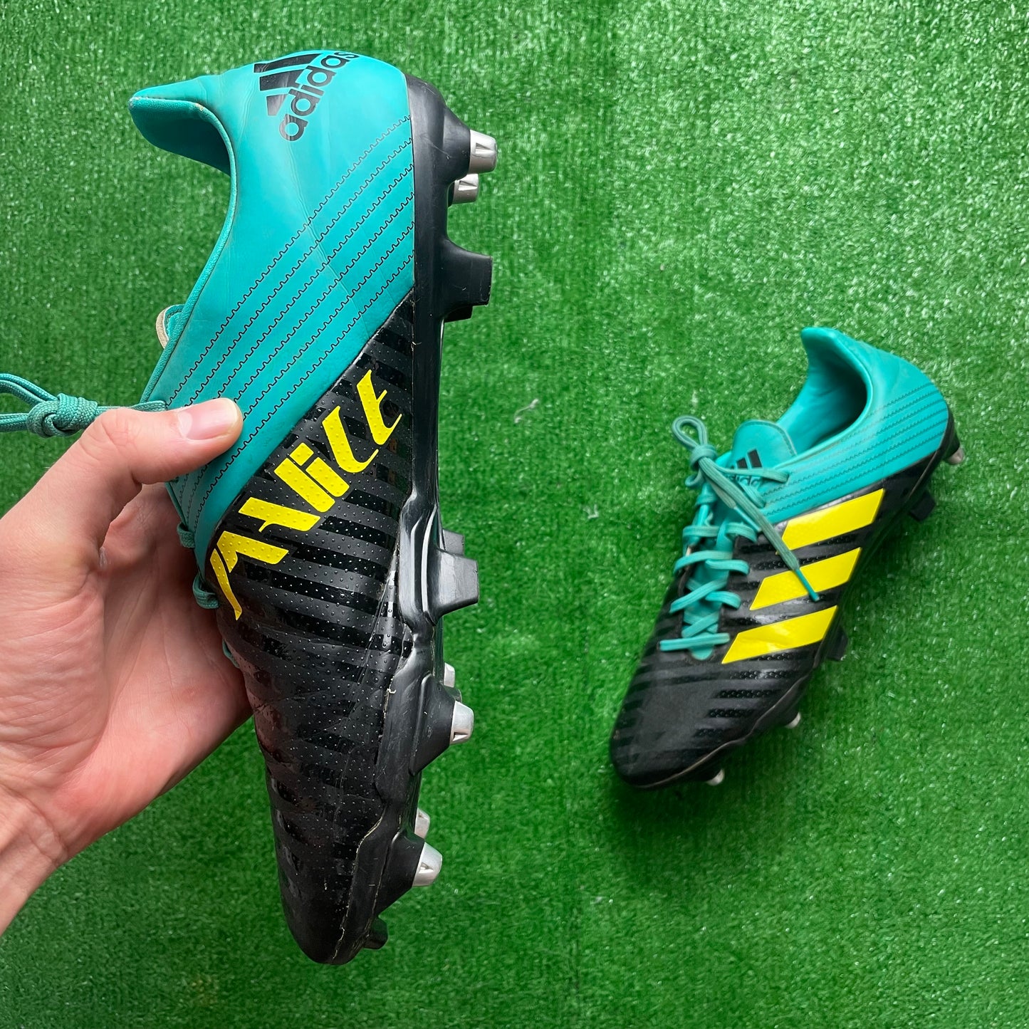 Adidas Malice SG Rugby Boots (Pre-Loved) - Size UK 8.5