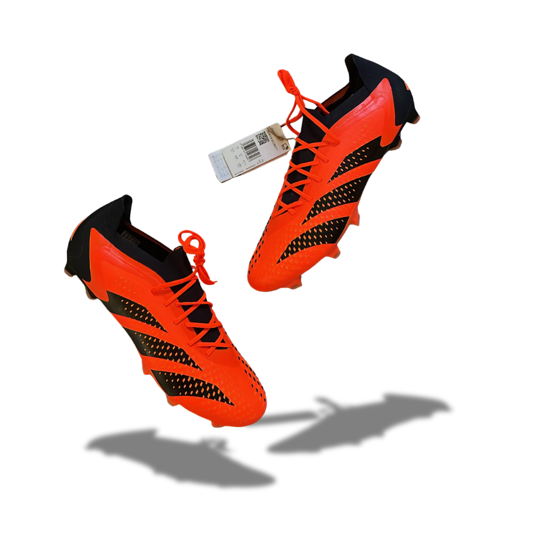 Adidas Predator Accuracy.1 L Orange/Black FG Football Boots (BNWT) - Size UK 12