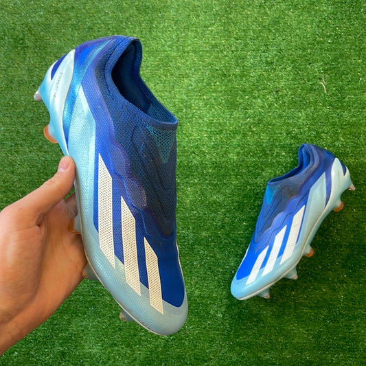 Adidas X Crazyfast.1 LL Elite Blue SG Football Boots (Pre-Loved) - Size UK 8.5
