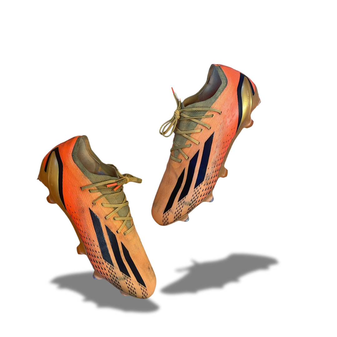 Adidas X Speedportal.1 Orange SG Football Boots (Pre-Loved) - Size UK 10