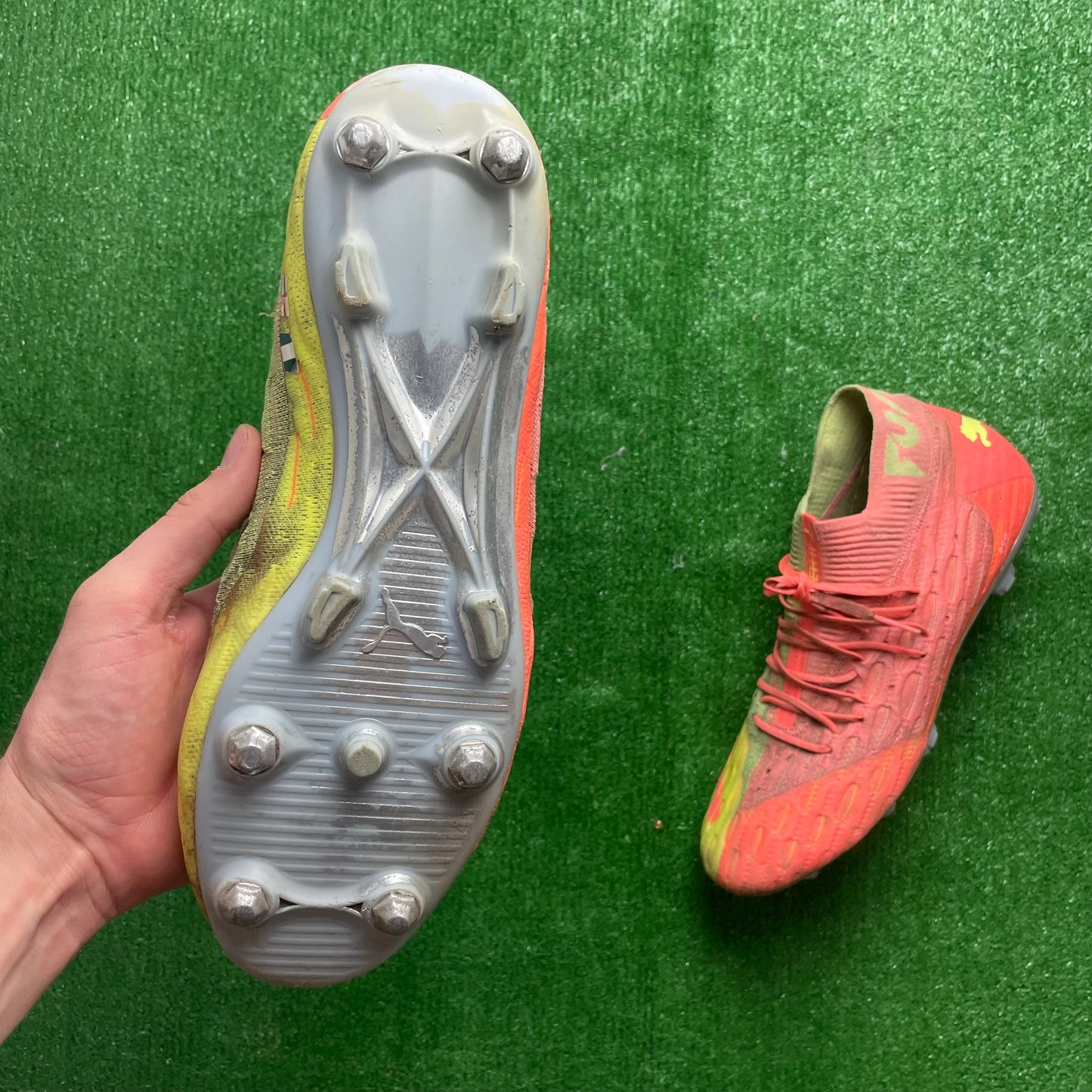 Puma Future 5.1 Netfit OSG SG Football Boots (Pre-Loved) - Size UK 11