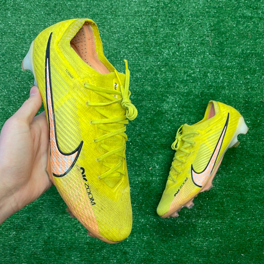 Nike Air Zoom Mercurial Vapor XV Yellow Strike ACC Elite FG Football Boots (Pre-Loved) - Size UK 11