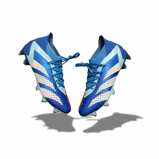 Adidas Predator Accuracy.1 L Blue SG Football Boots (Pre-Loved) - Size UK 6.5