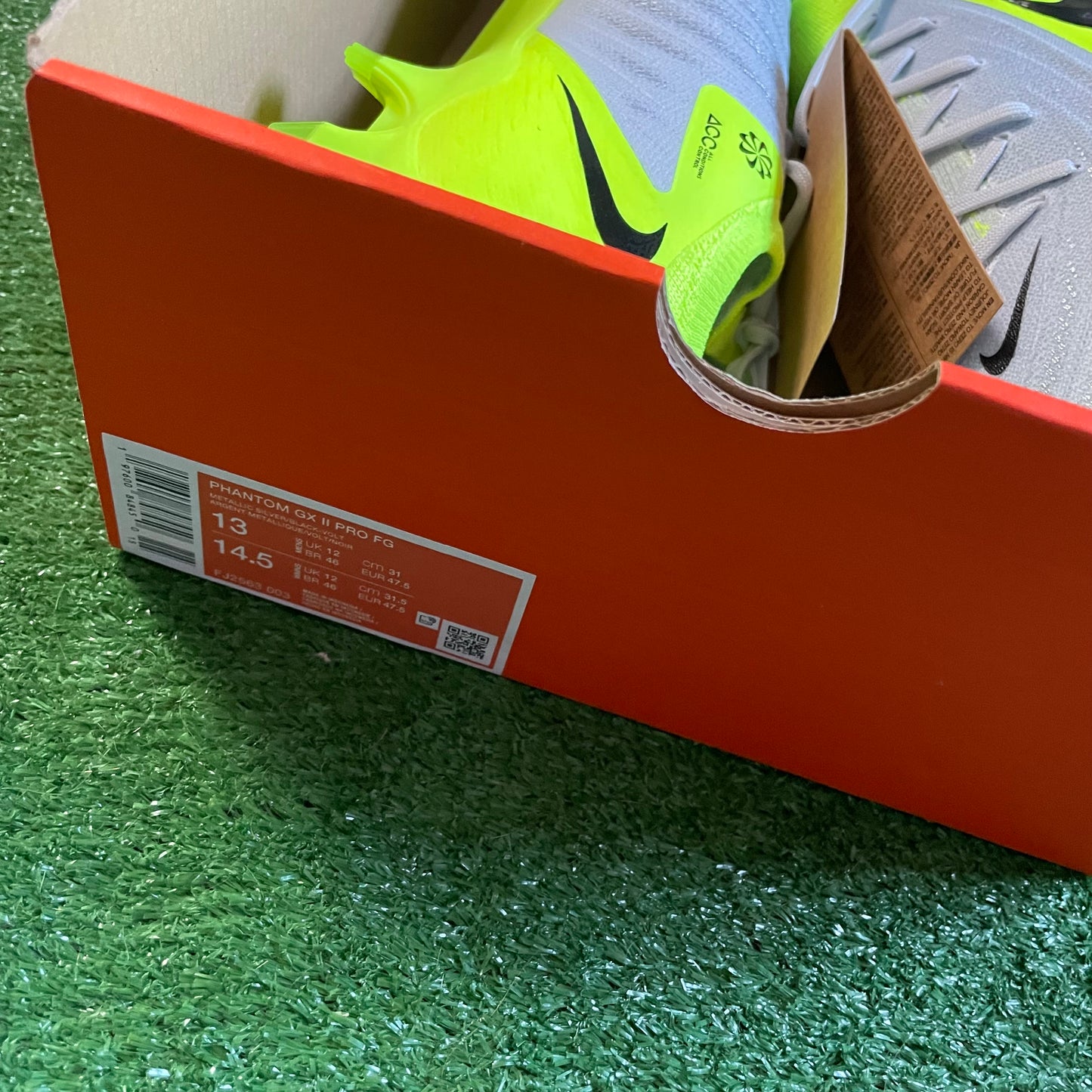 Nike Phantom GX II Pro FG Football Boots (Brand New) - Size UK 12