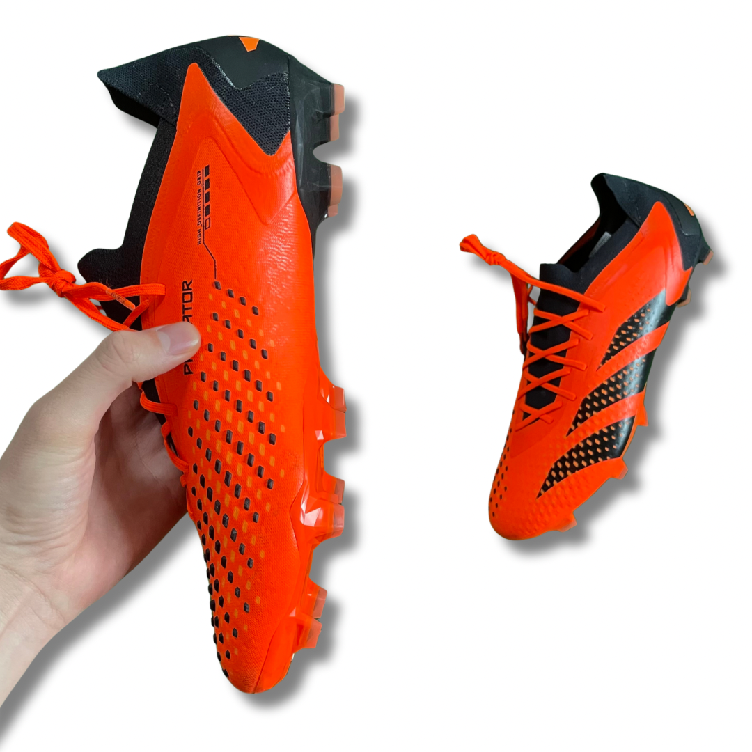 Adidas Predator Accuracy.1 L Orange/Black FG Football Boots (BNWT) - Size UK 12