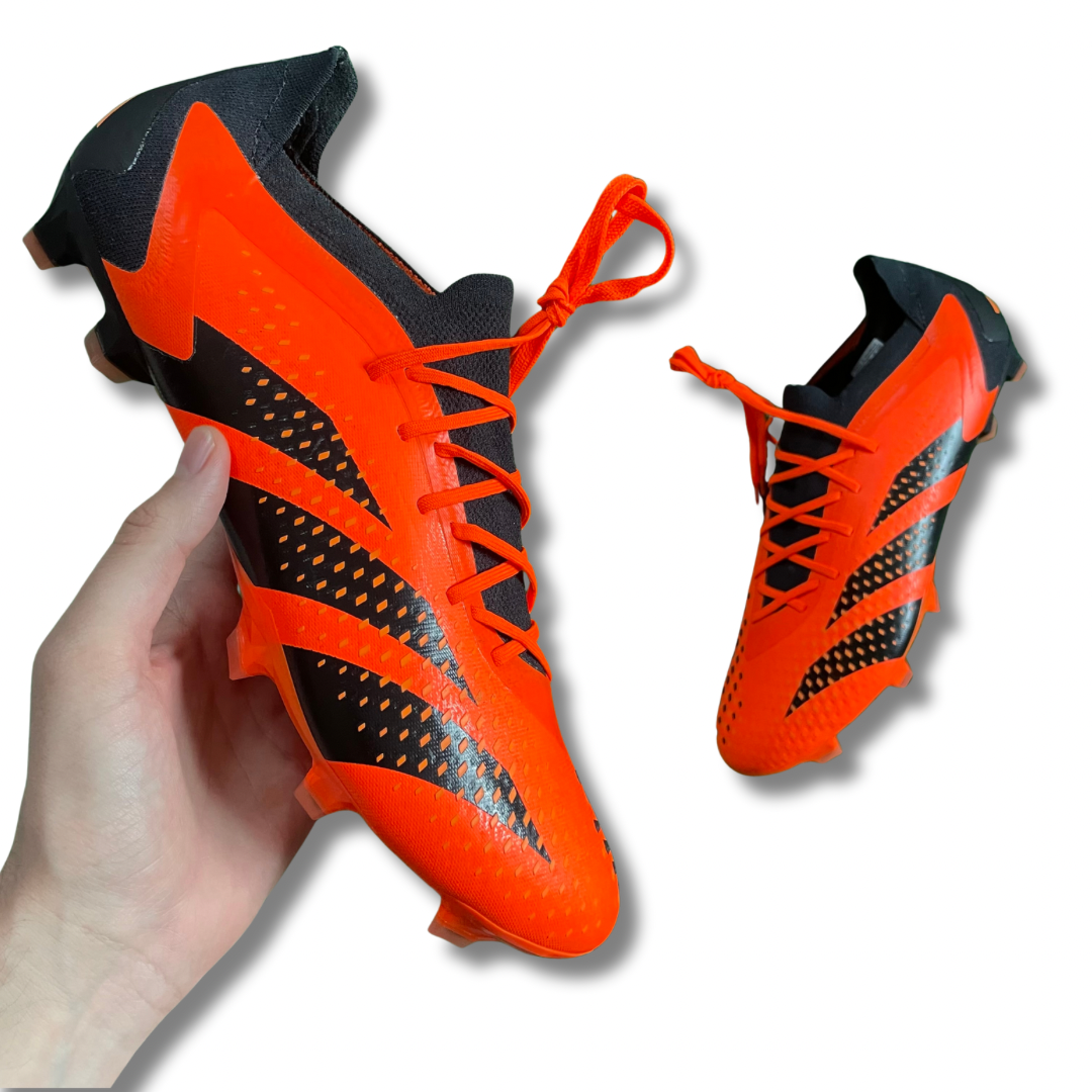 Adidas Predator Accuracy.1 L Orange/Black FG Football Boots (BNWT) - Size UK 12