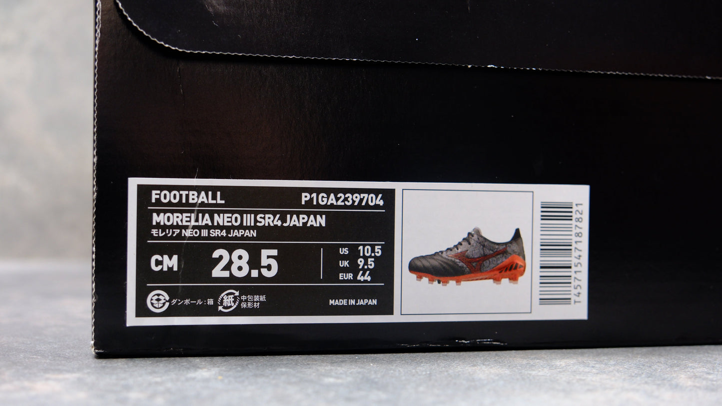 Mizuno Morelia Neo III SR4 FG Japan