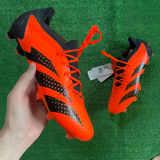 Adidas Predator Accuracy.1 L Orange/Black FG Football Boots (Brand New) - Size UK 12